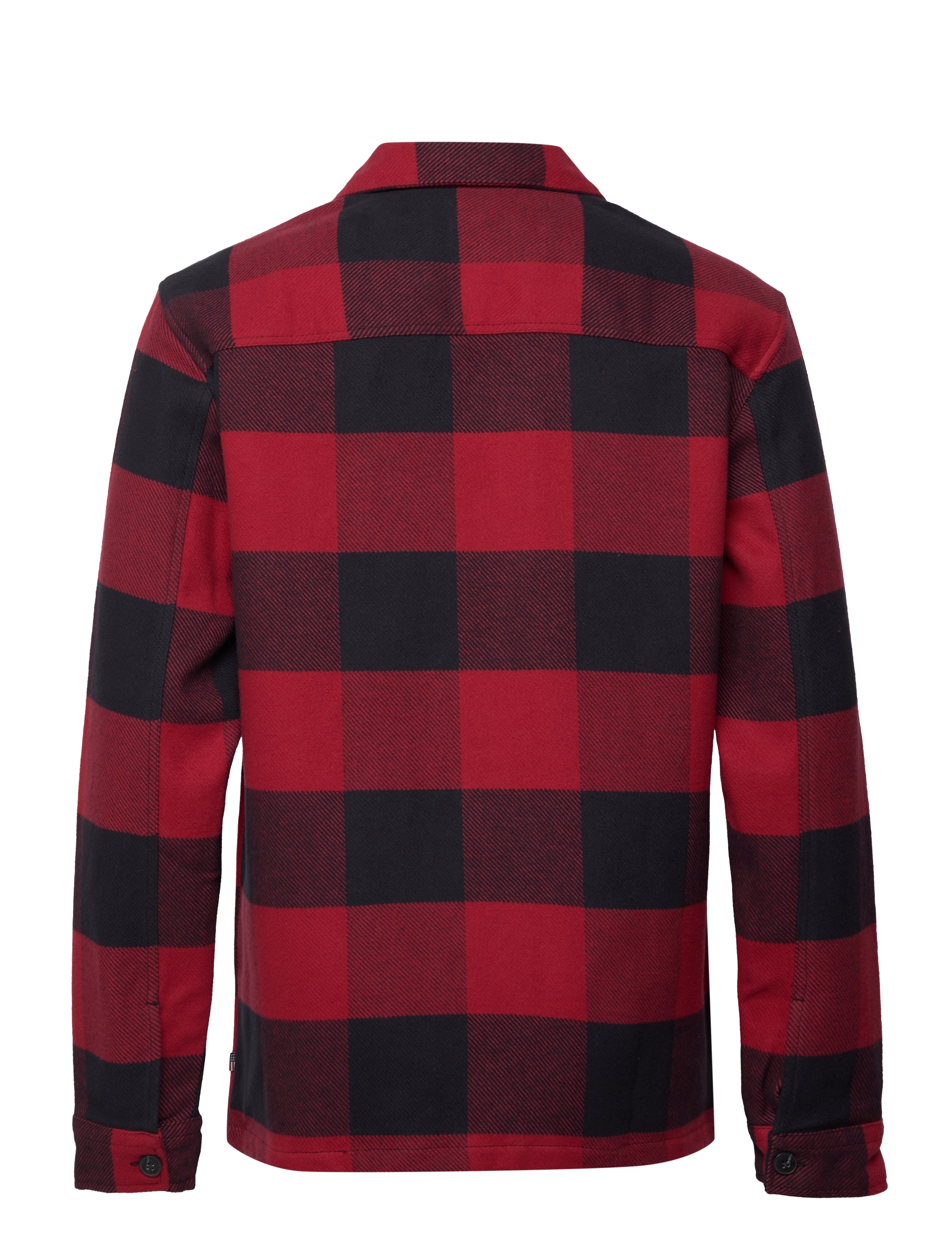 Lexington Clothing - Cole Organic Cotton Checked Overshirt - red/black check - 1