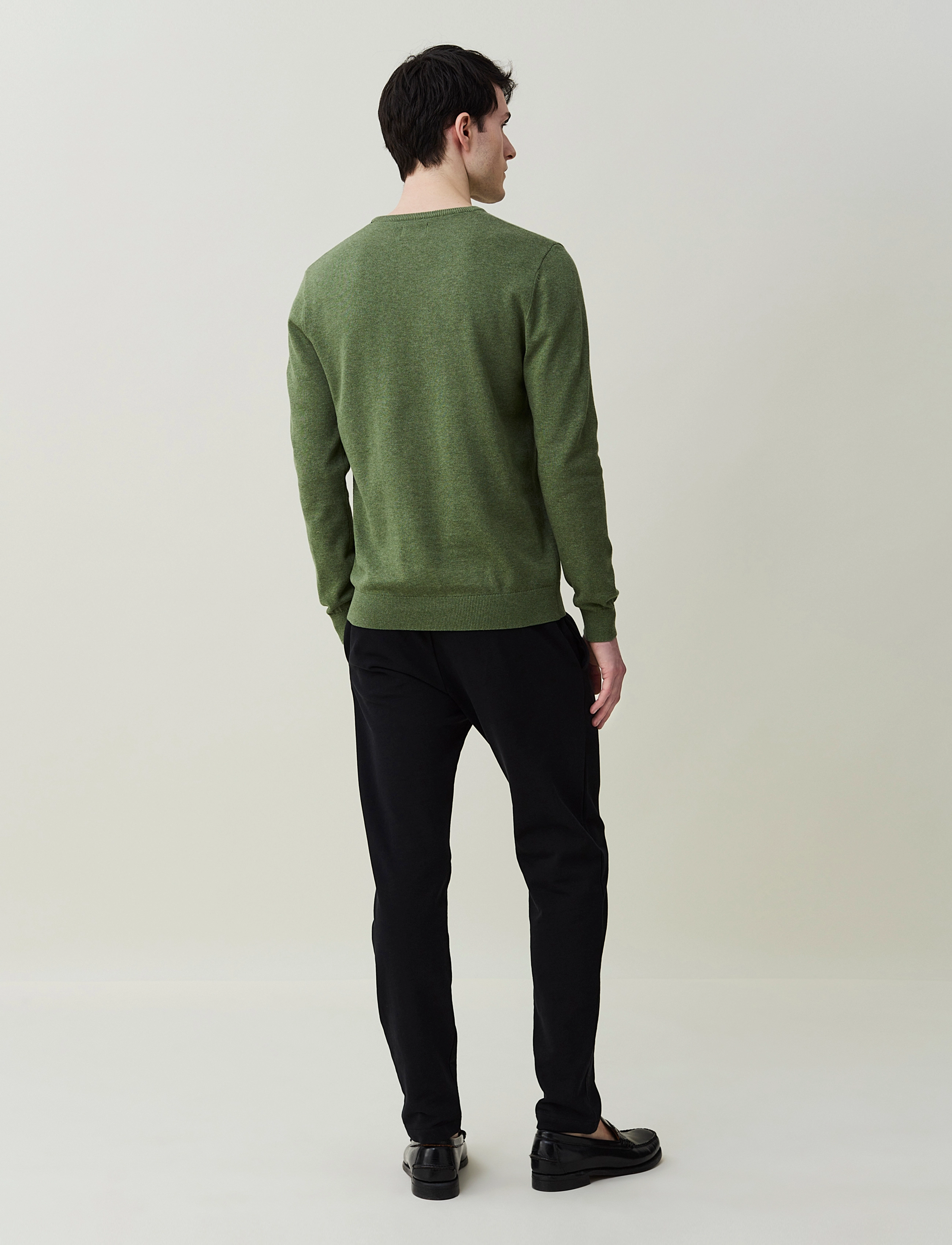 Lexington Clothing - Bradley Crew Neck Sweater - green - 3