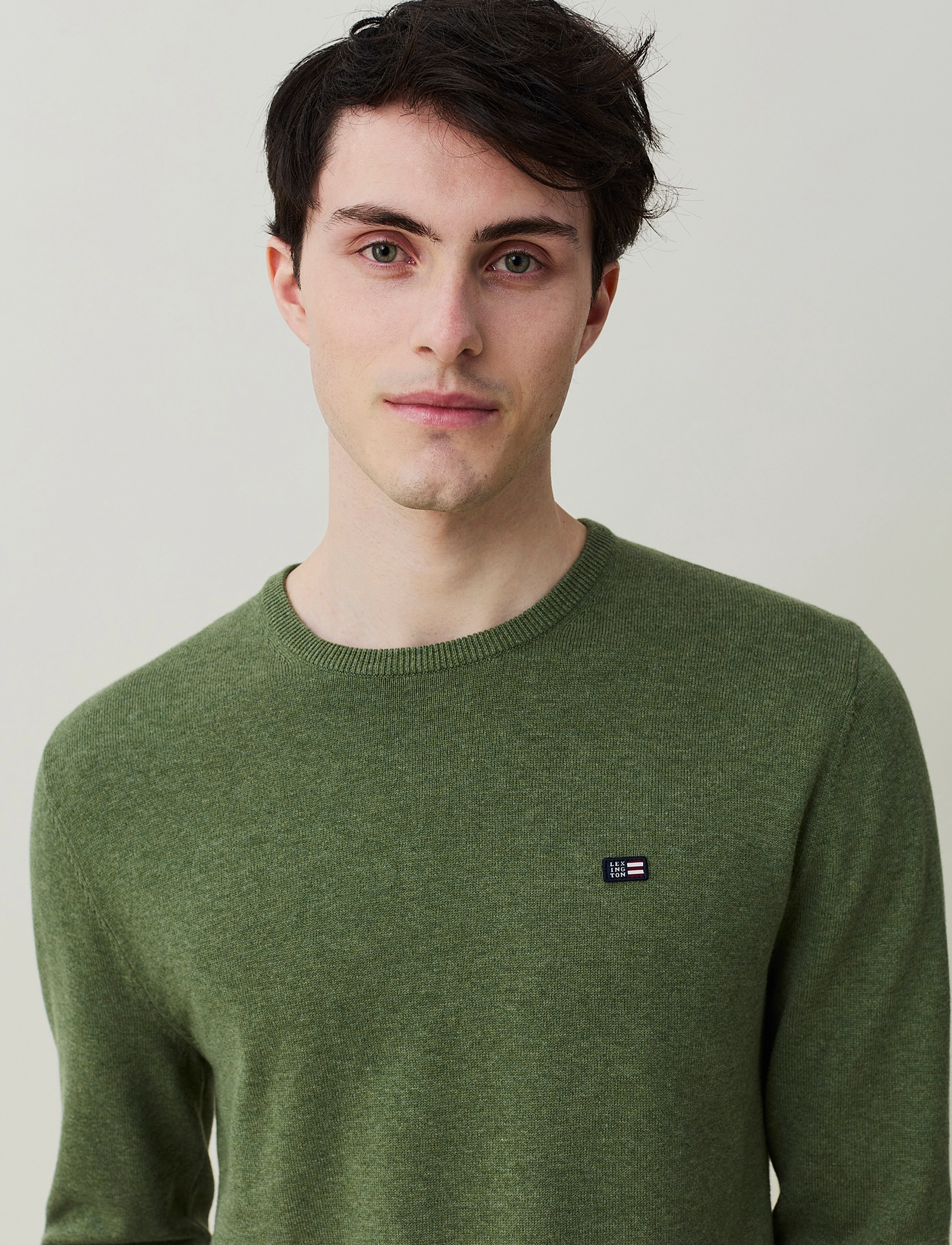 Lexington Clothing - Bradley Crew Neck Sweater - green - 4