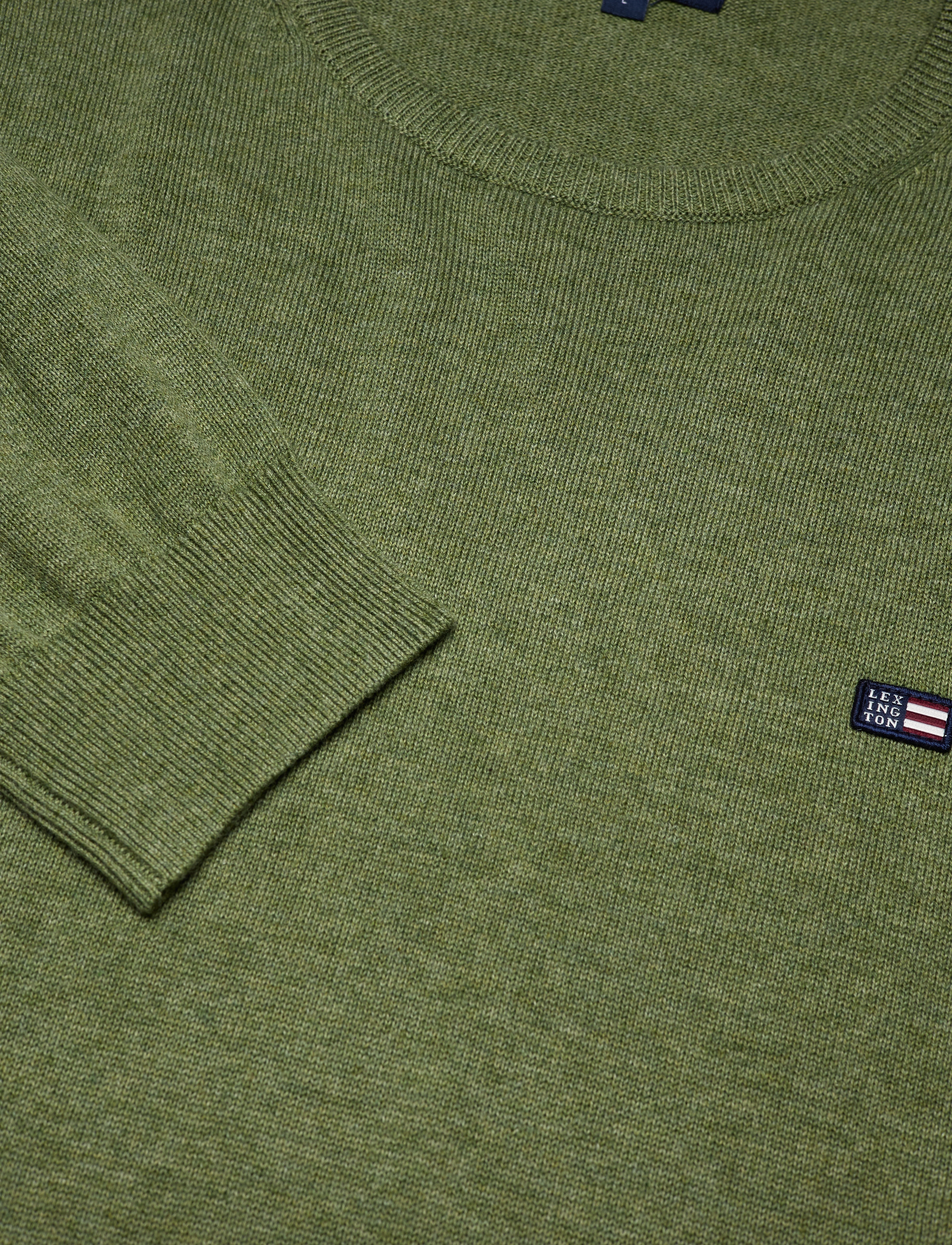 Lexington Clothing - Bradley Crew Neck Sweater - green - 5
