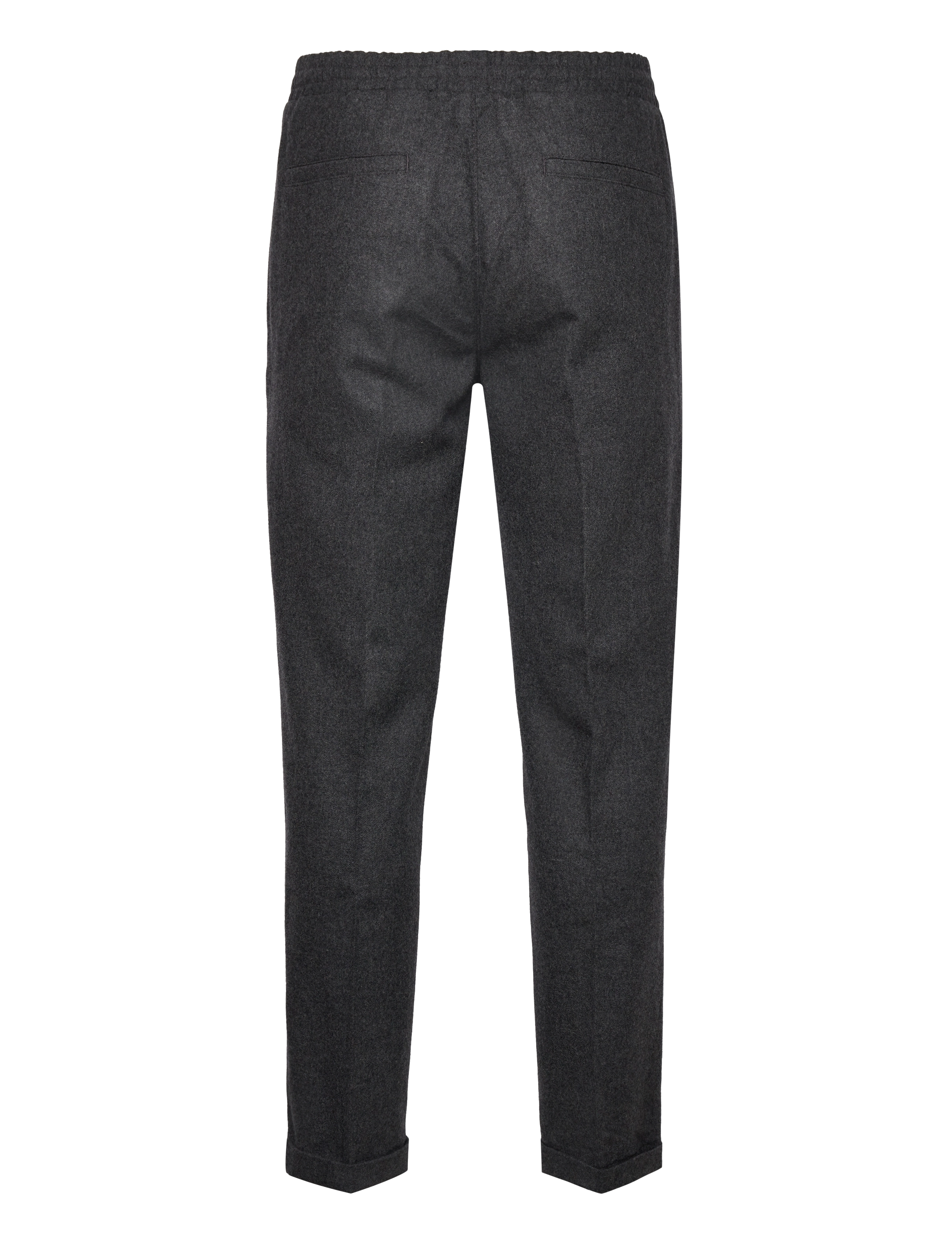 Lexington Clothing - Hugh Wool Blend Pants - dark gray melange - 1