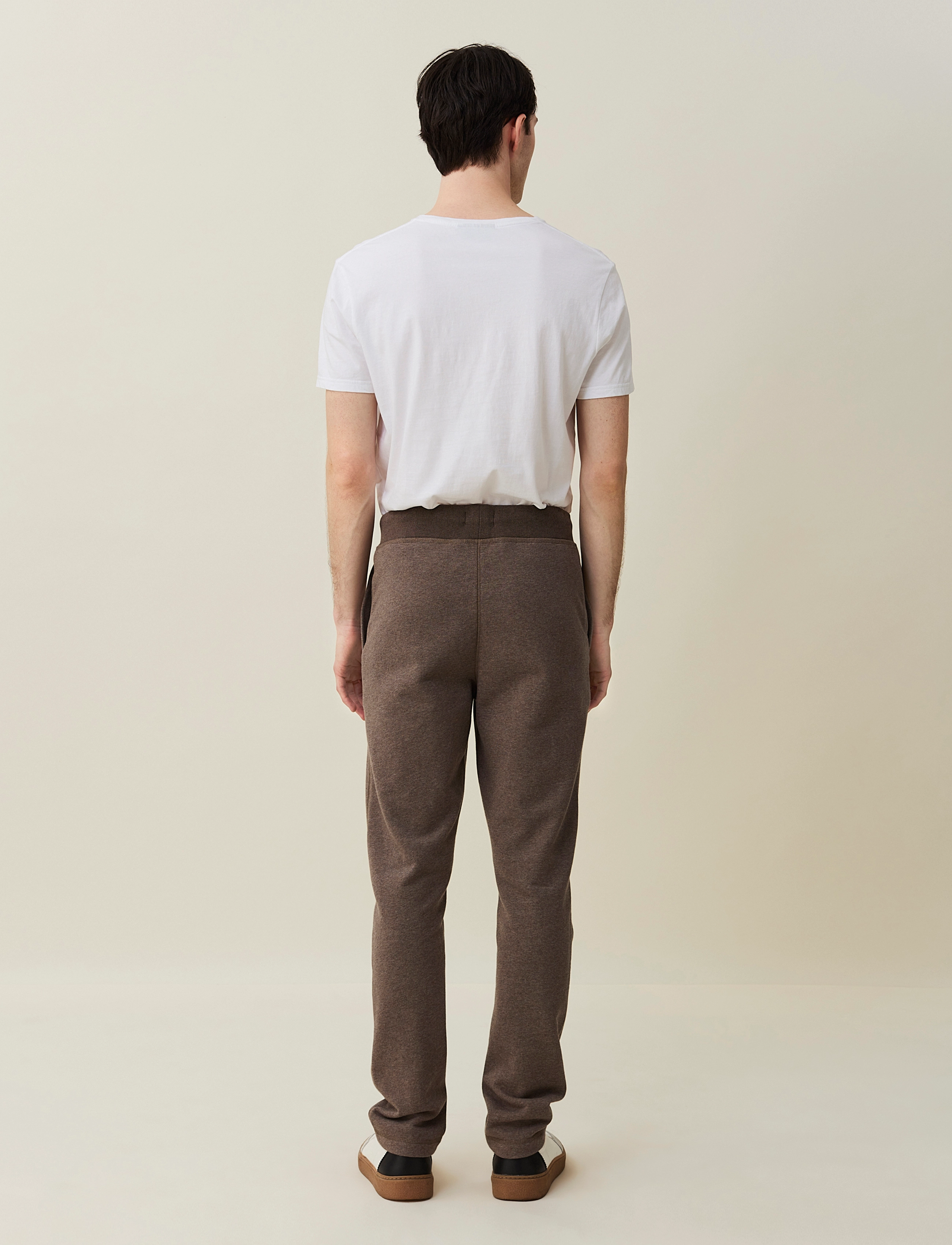 Lexington Clothing - Brandon Jersey Pants - brown melange - 3