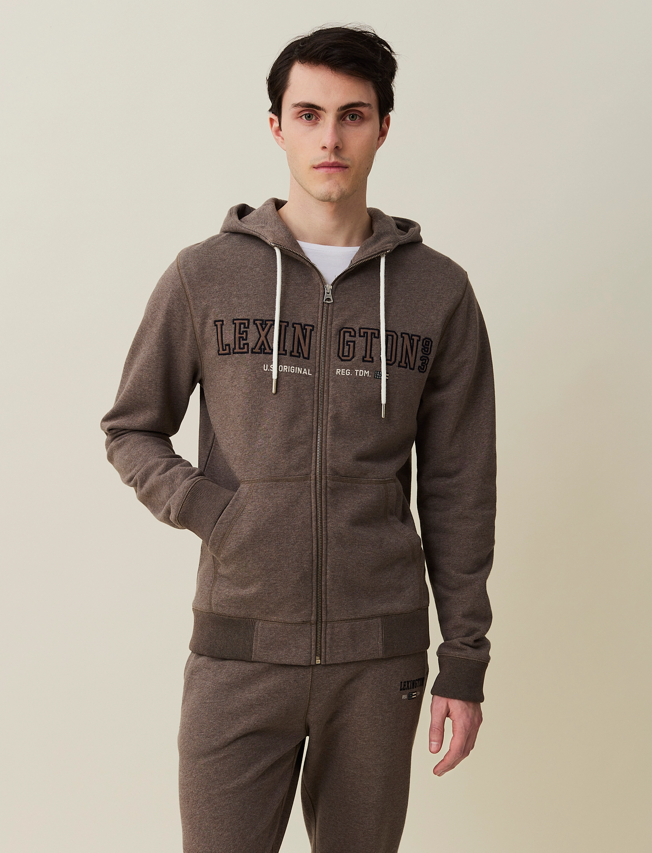 Lexington Clothing - Michael Hood - brown melange - 2