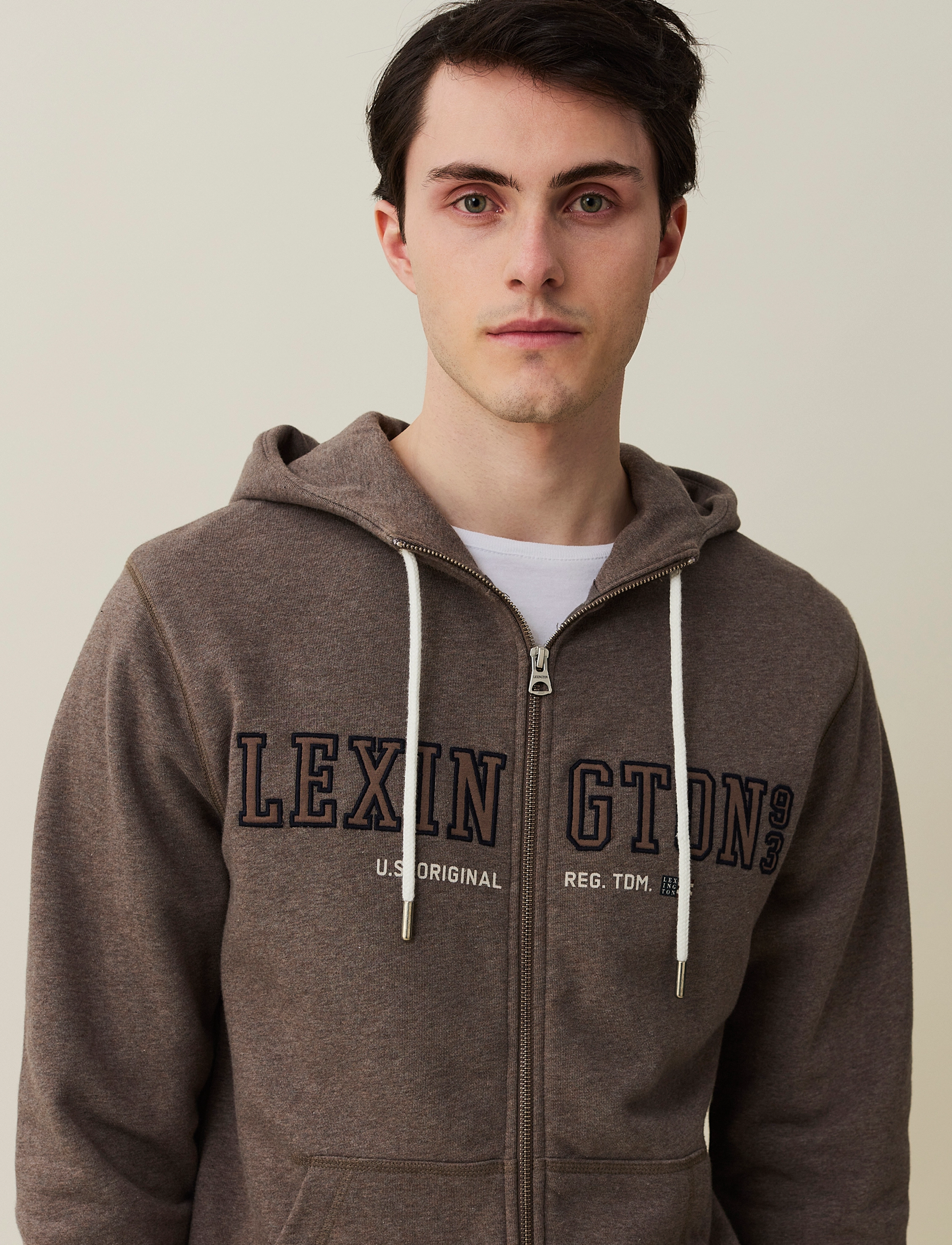 Lexington Clothing - Michael Hood - brown melange - 4