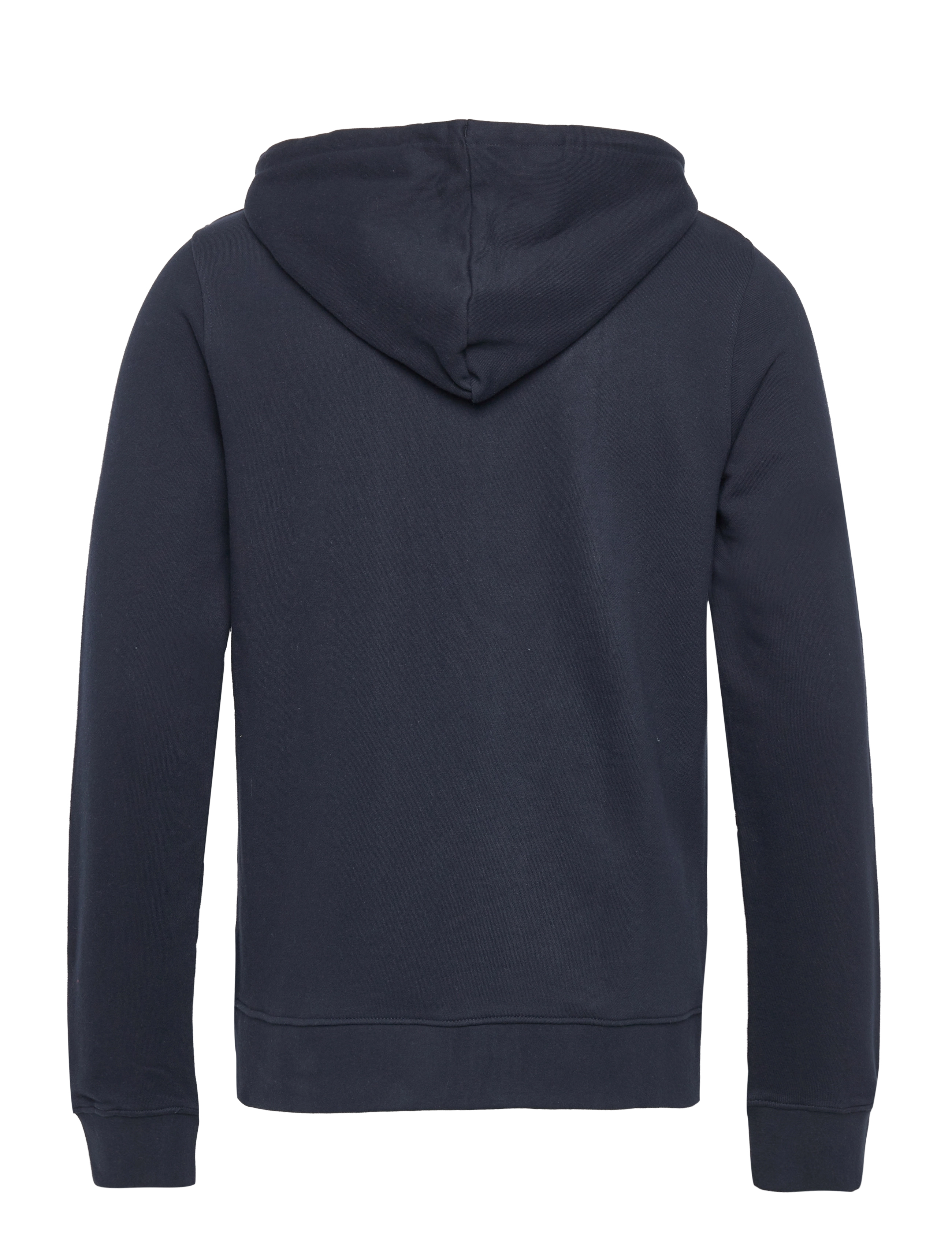 Lexington Clothing - Sebastian Organic Cotton Zip Hood - dark blue - 2