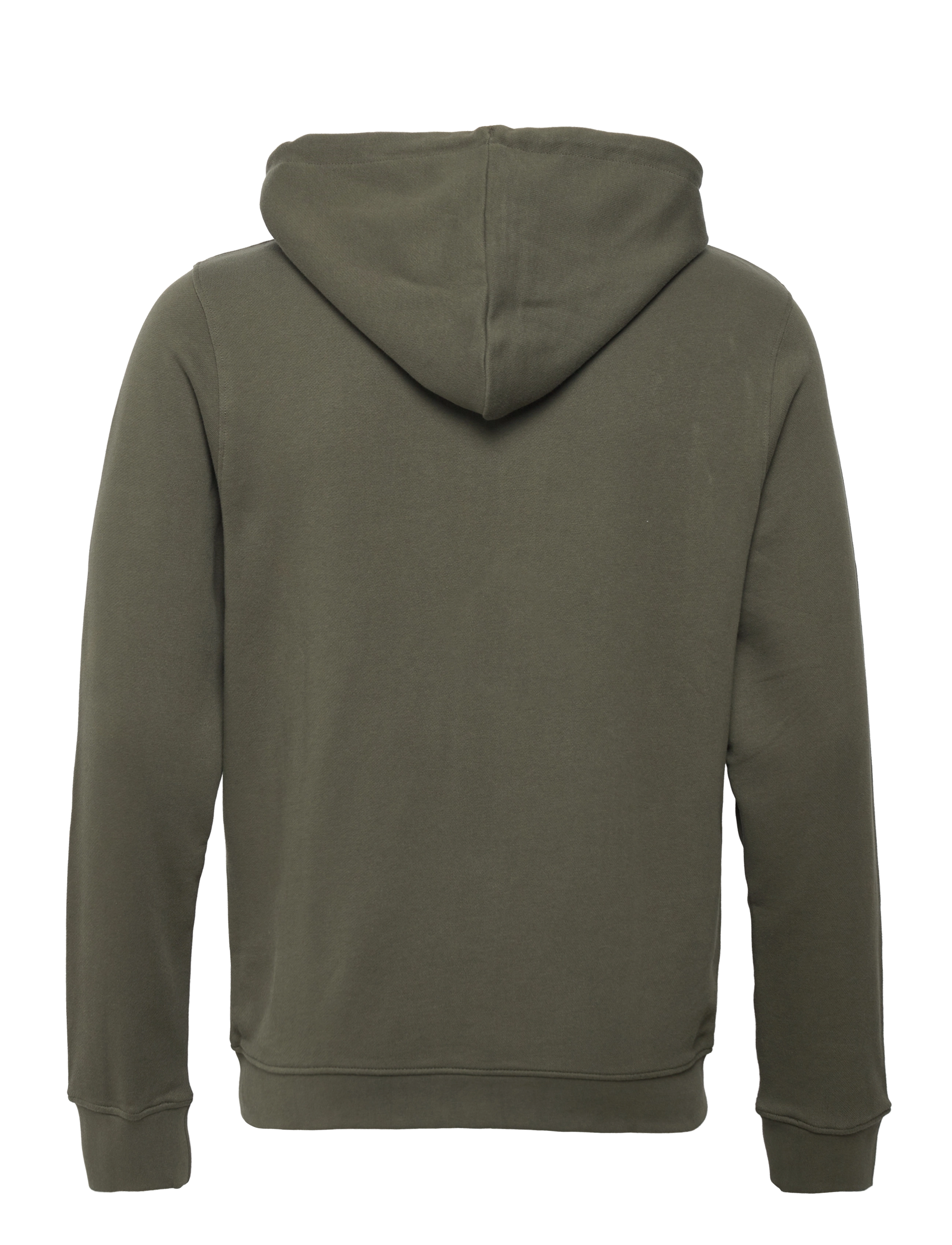 Lexington Clothing - Sebastian Organic Cotton Zip Hood - dark green - 1