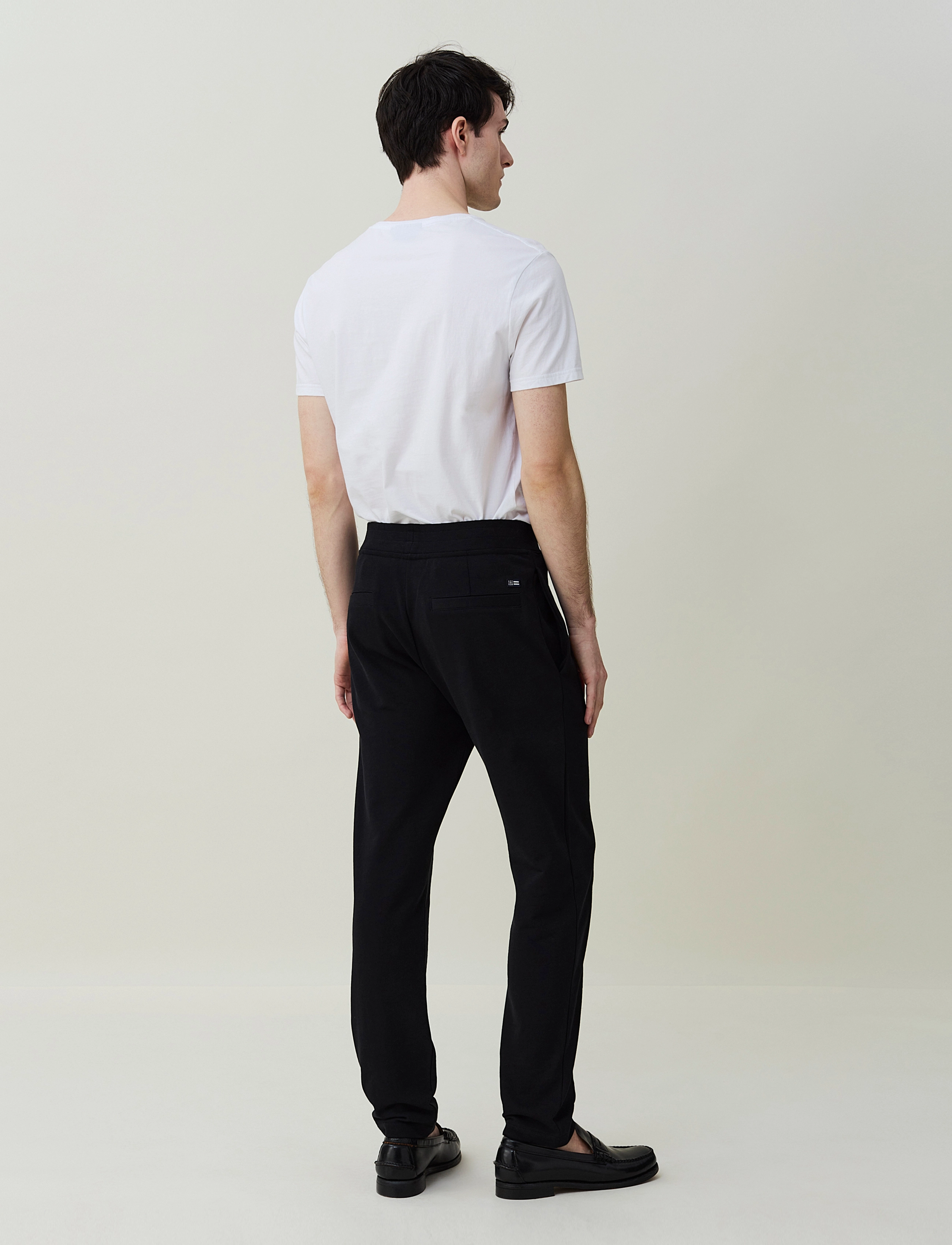 Lexington Clothing - Dan Pleated Jersey Pants - black - 3