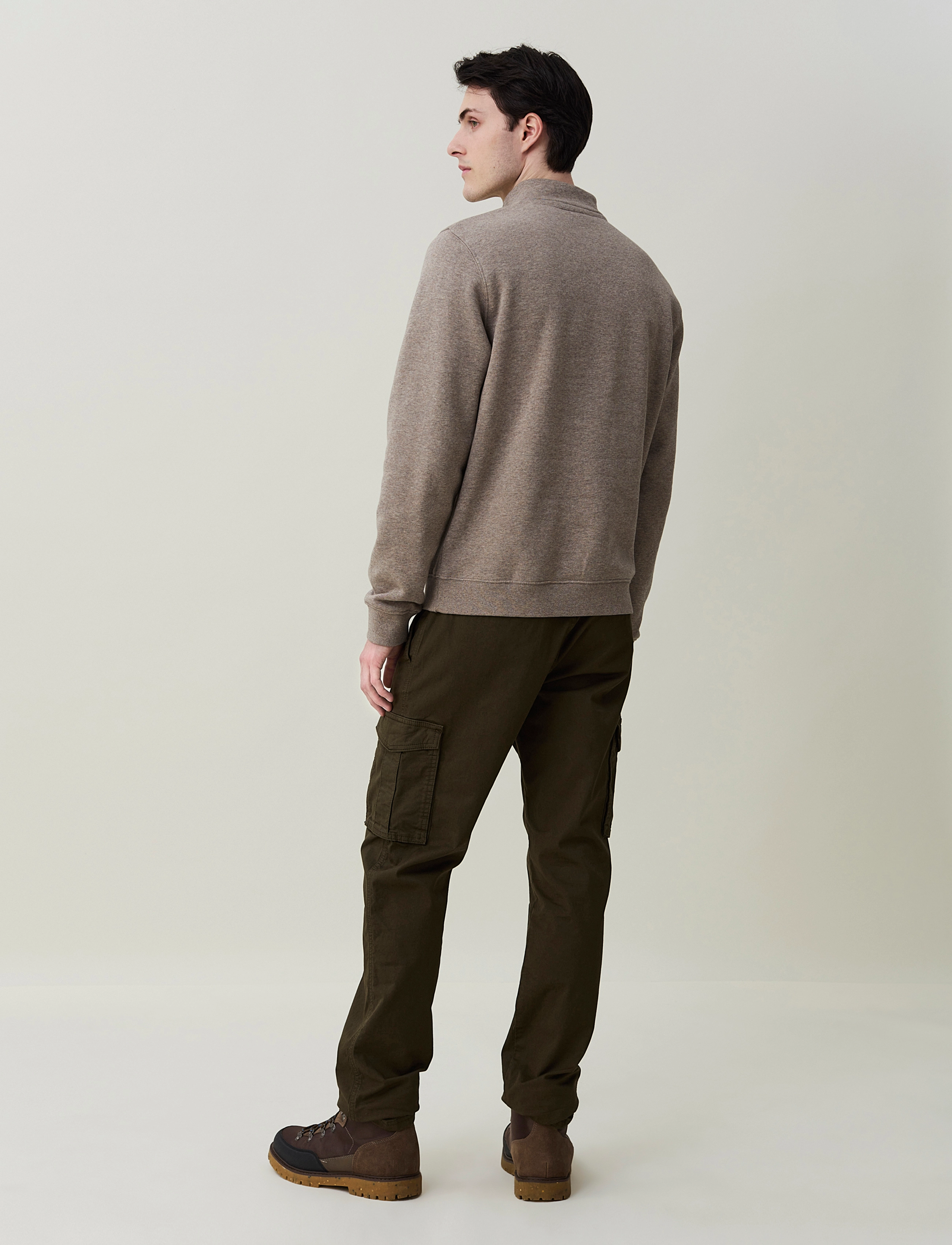 Lexington Clothing - Terrence Half Zip Sweater - beige melange - 3