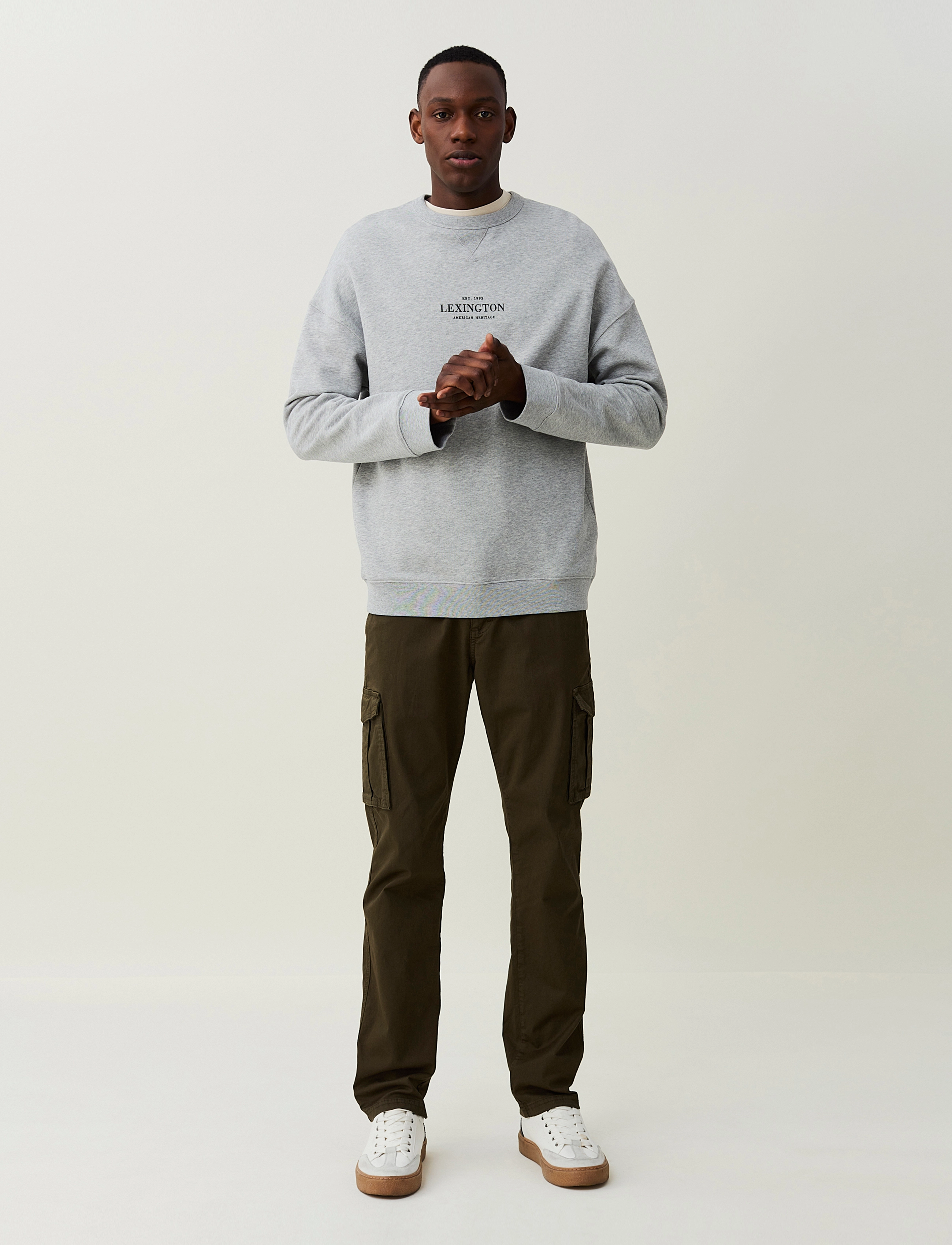 Lexington Clothing - Rodney Sweatshirt - light grey melange - 2