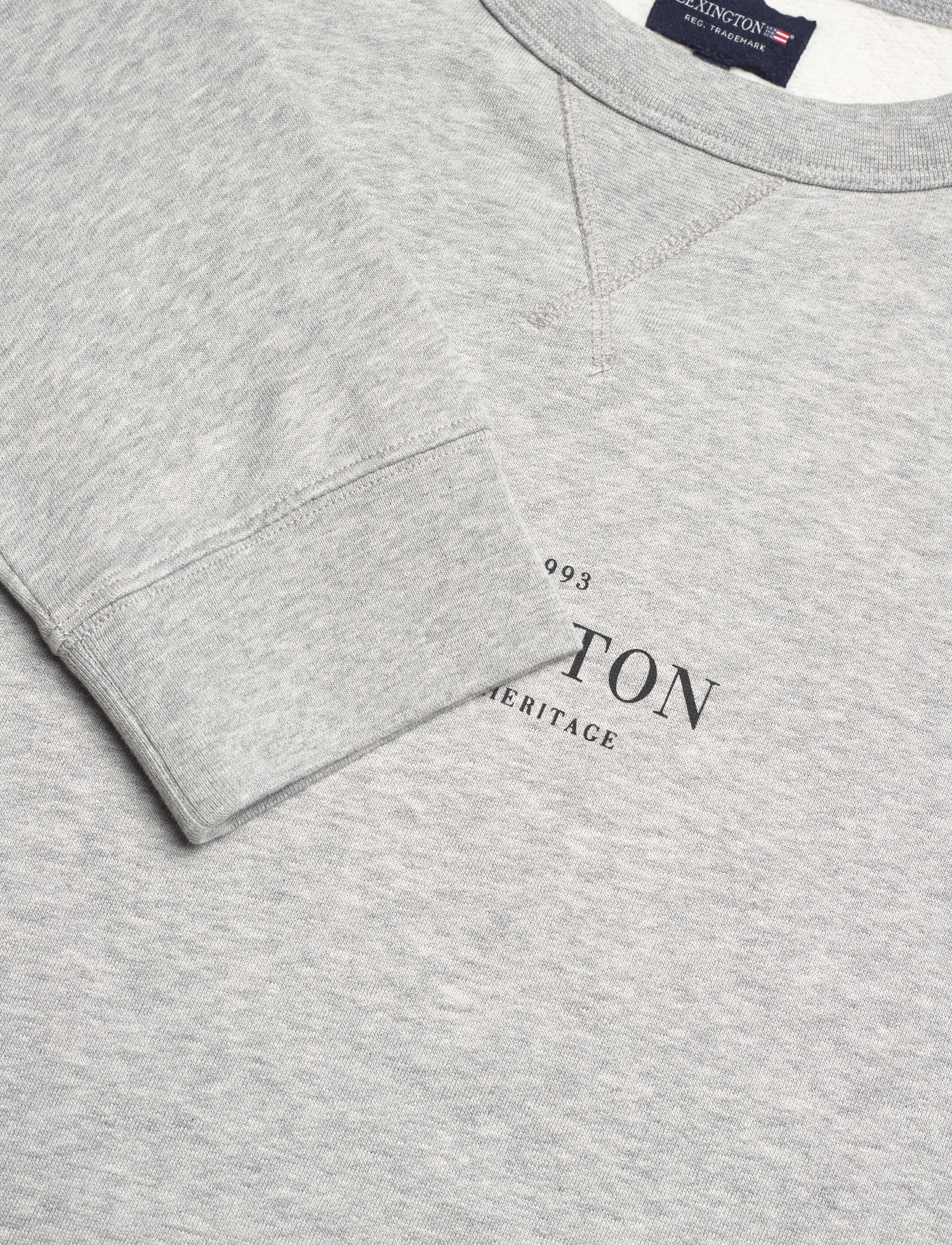 Lexington Clothing - Rodney Sweatshirt - light grey melange - 5
