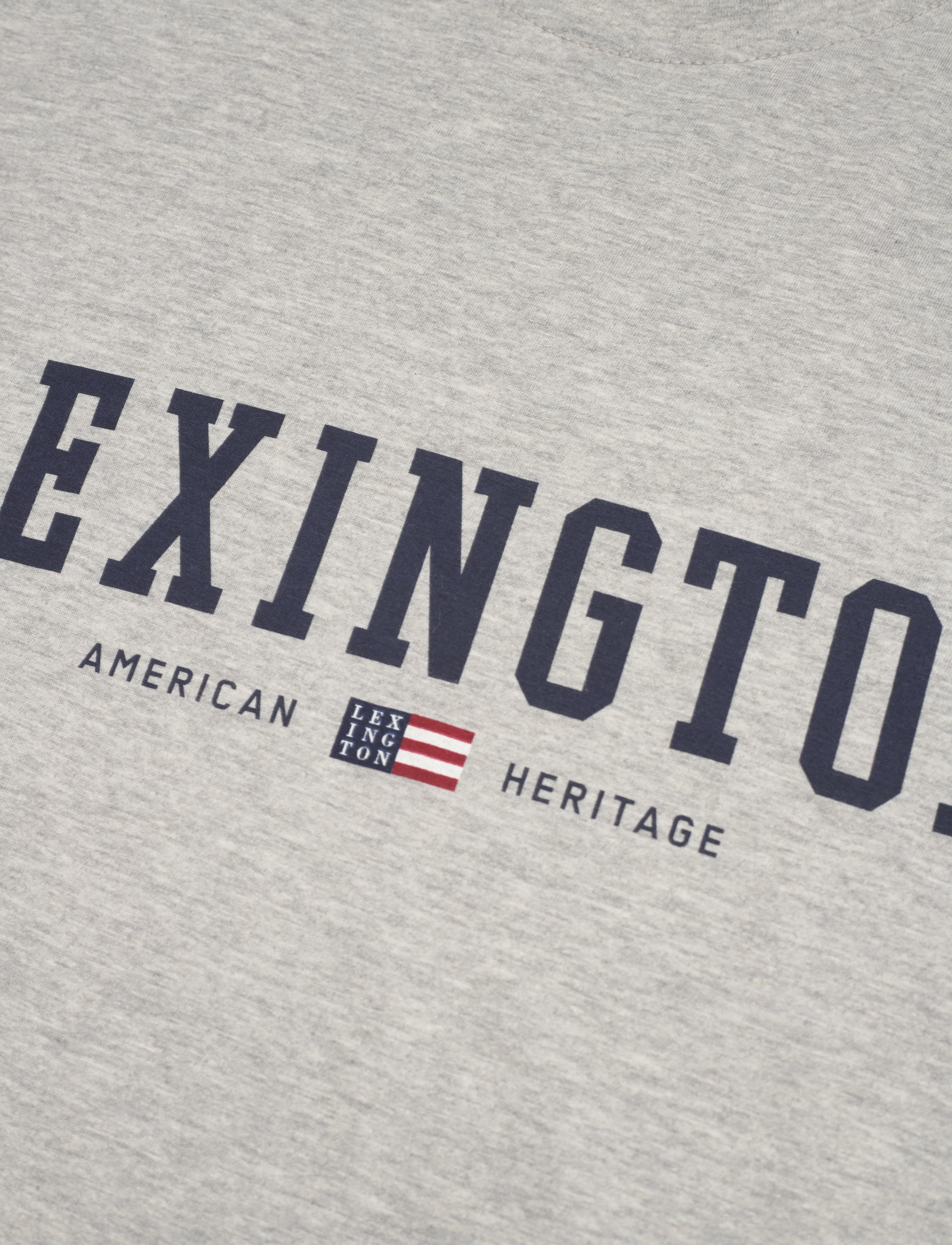 Lexington Clothing - Justin Tee - light grey melange - 5