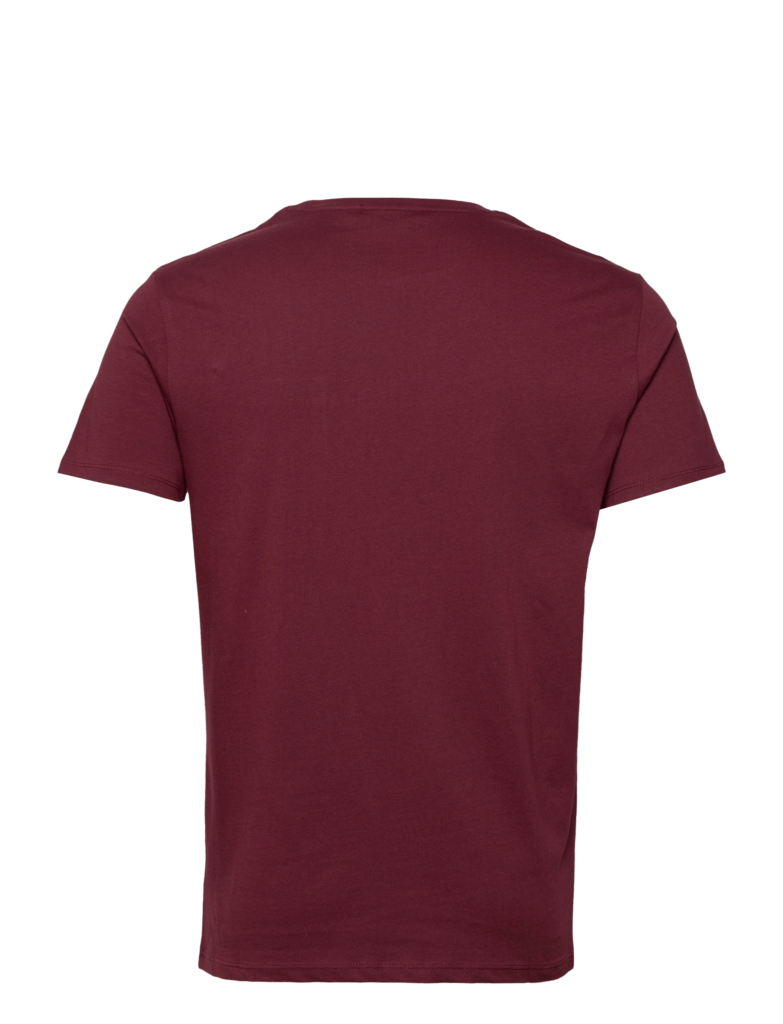 Lexington Clothing - Travis Organic Cotton Tee - dark red - 1