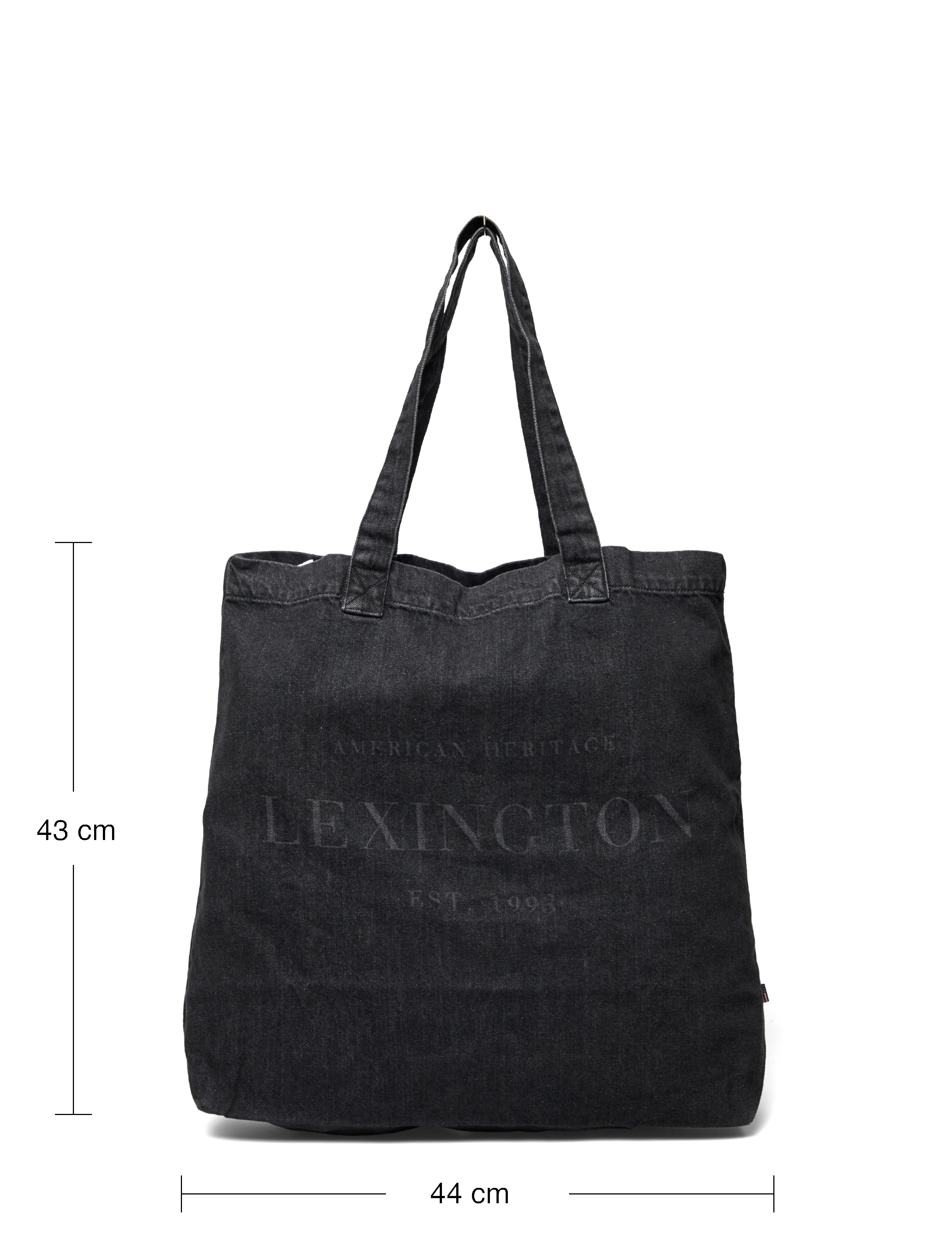 Lexington Clothing - Lenox Organic Cotton Denim Shopper - gray wash - 4