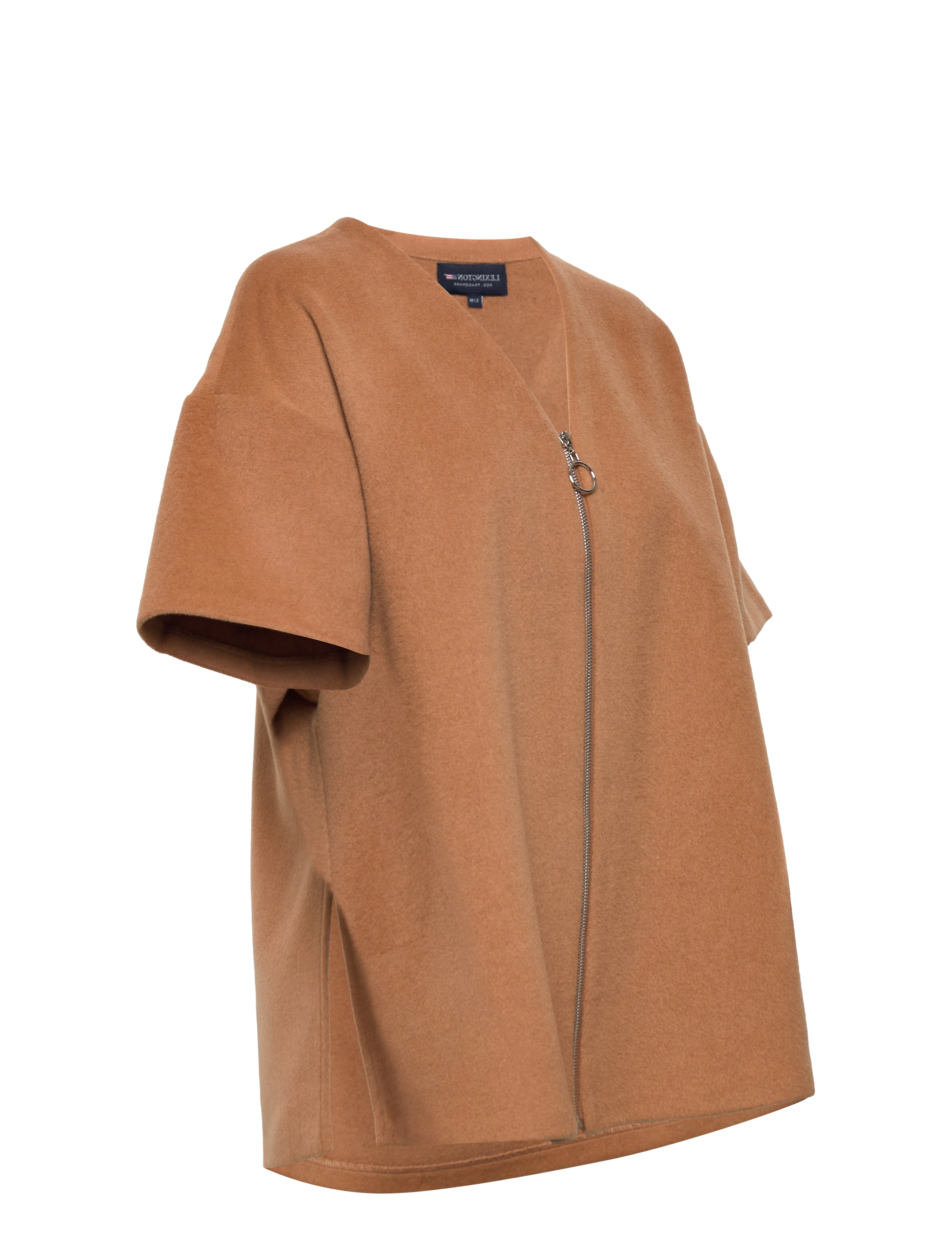 Lexington Clothing - River Wool Blend Zip Cape - ponchoer & kapper - beige - 3