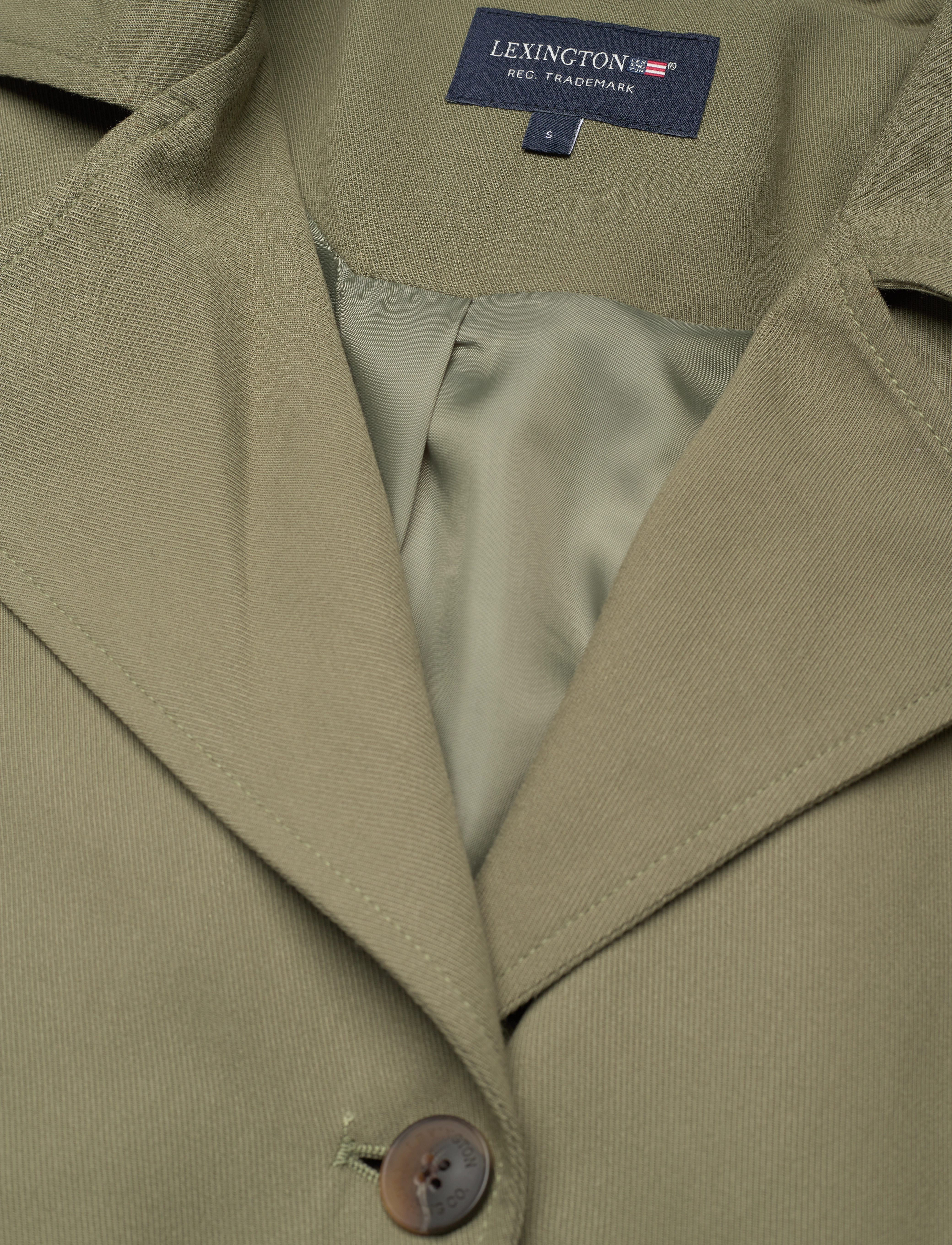 Lexington Clothing - Dawn Lyocell Oversized Coat - dark green - 5