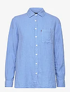 Isa Linen Shirt - BLUE