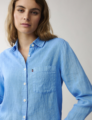 Lexington Clothing - Isa Linen Shirt - blue - 4