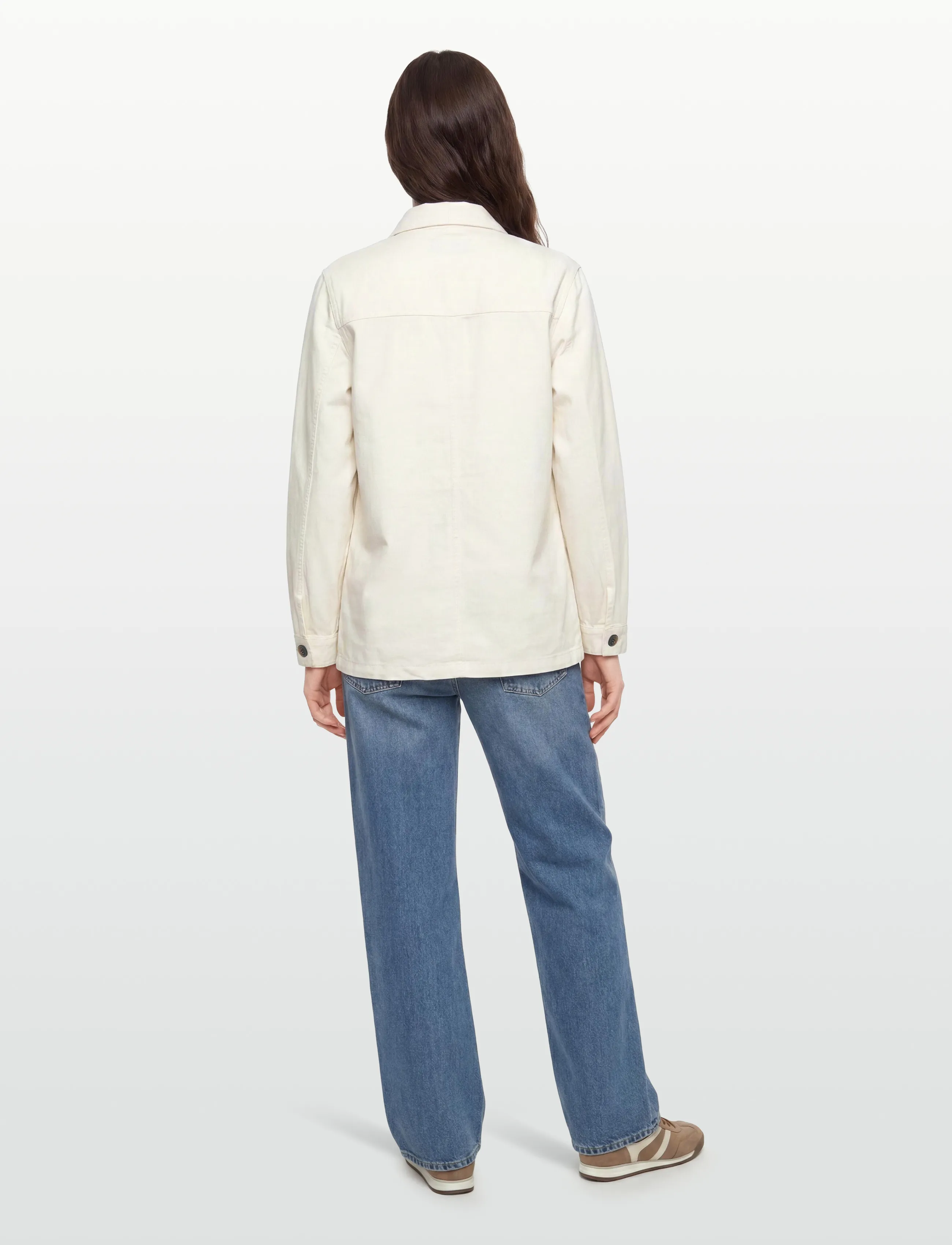 Lexington Clothing - Raven Linen Blend Overshirt - kvinnor - offwhite - 4