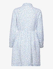 Lexington Clothing - Andrea Linen Dress - vasarinės suknelės - blue flower print - 1