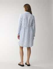 Lexington Clothing - Andrea Linen Dress - vasarinės suknelės - blue flower print - 3