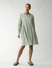 Lexington Clothing - Andrea Linen Dress - kesämekot - green - 2
