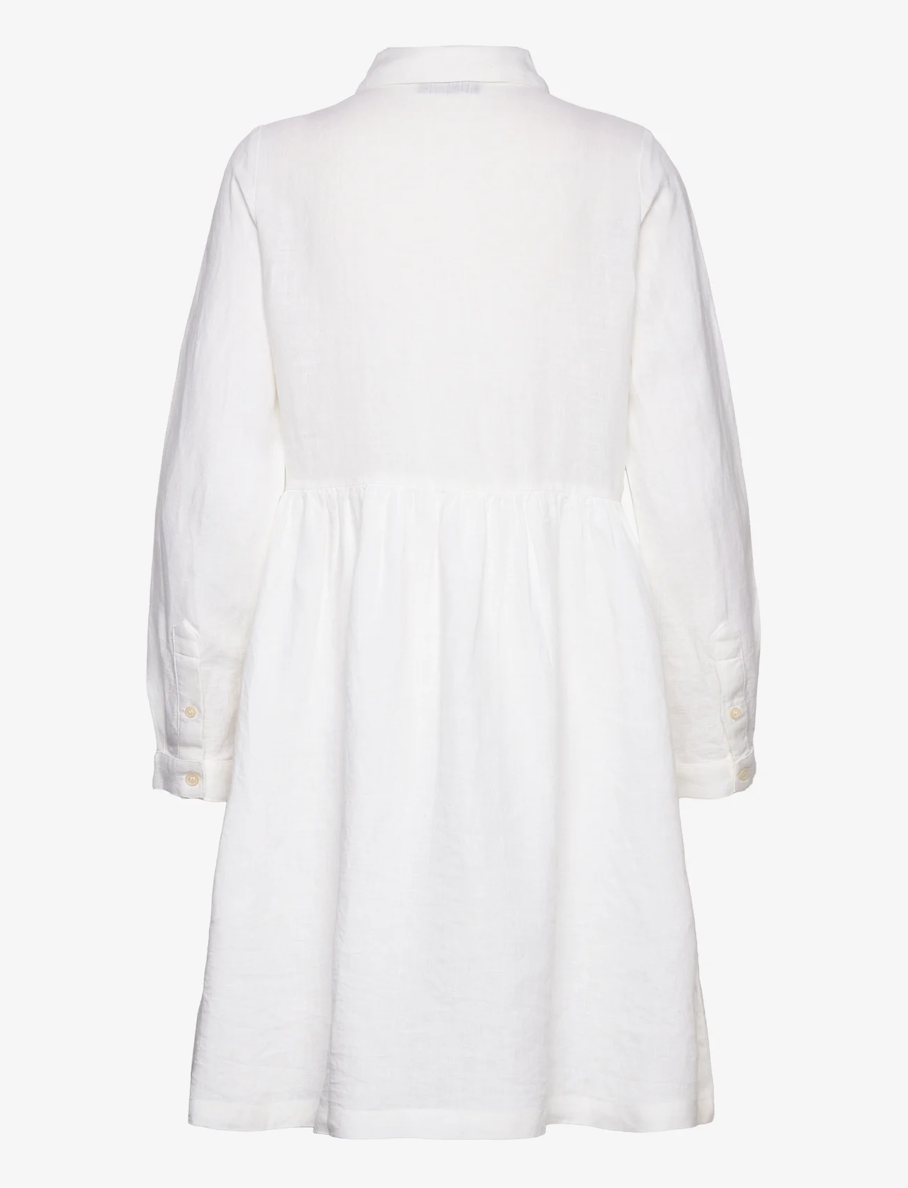 Lexington Clothing - Andrea Linen Dress - sommarklänningar - offwhite - 1