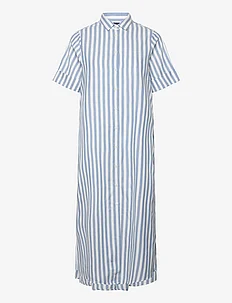 Ines Organic Cotton Striped Shirt Dress, Lexington Clothing