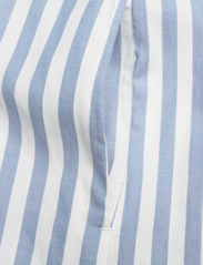 Lexington Clothing - Ines Organic Cotton Striped Shirt Dress - blue/white stripe - 8