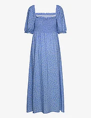Lexington Clothing - Alaia Printed Dress - sommerkleider - blue flower print - 1