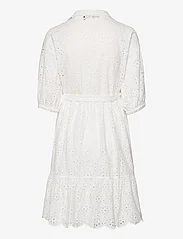 Lexington Clothing - Claudia Broderie Anglaise Wrap Dress - kesämekot - white - 1