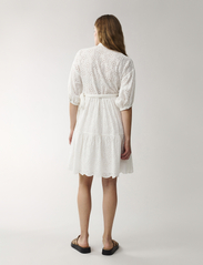 Lexington Clothing - Claudia Broderie Anglaise Wrap Dress - kesämekot - white - 3
