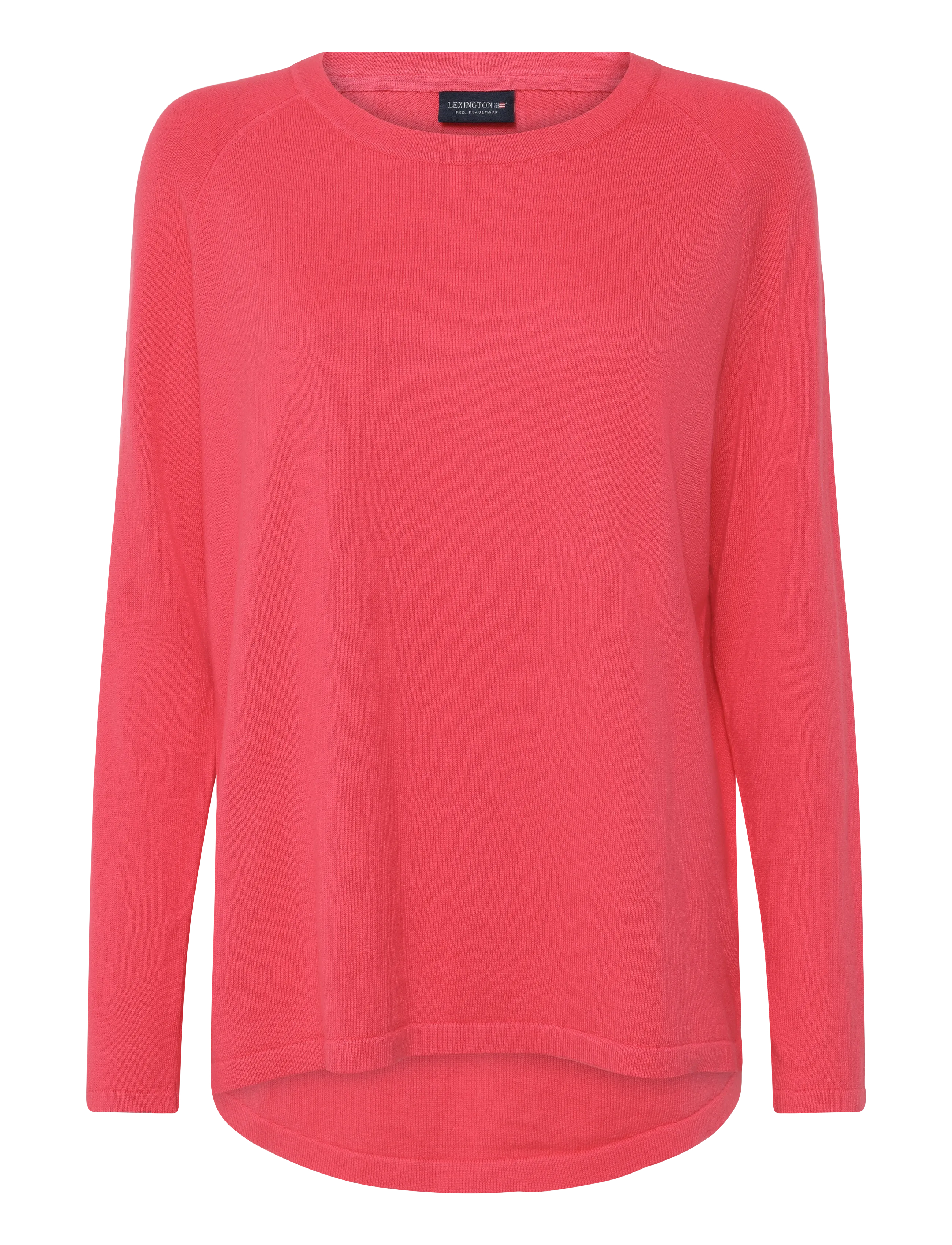 Lexington Clothing Lea Cotton/Cashmere Sweater - Lexington Clothing - PINK / pink/rose