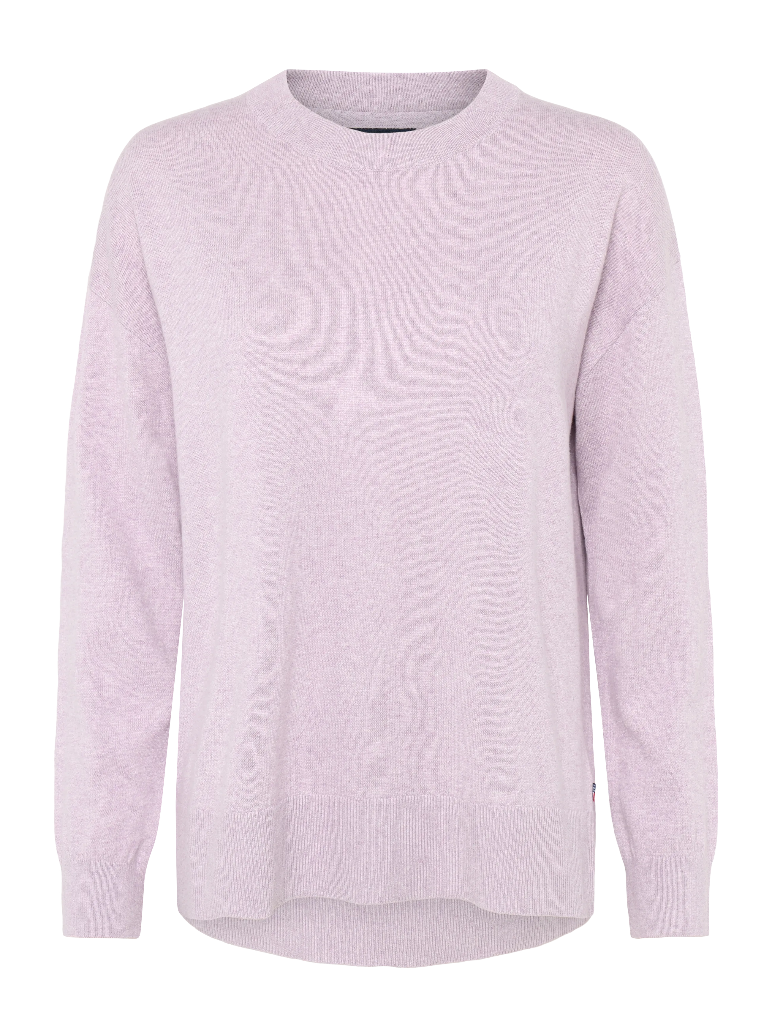 Lexington Clothing Lizzie Cotton/Cashmere Sweater - Pullover - LILAC MELANGE / purple