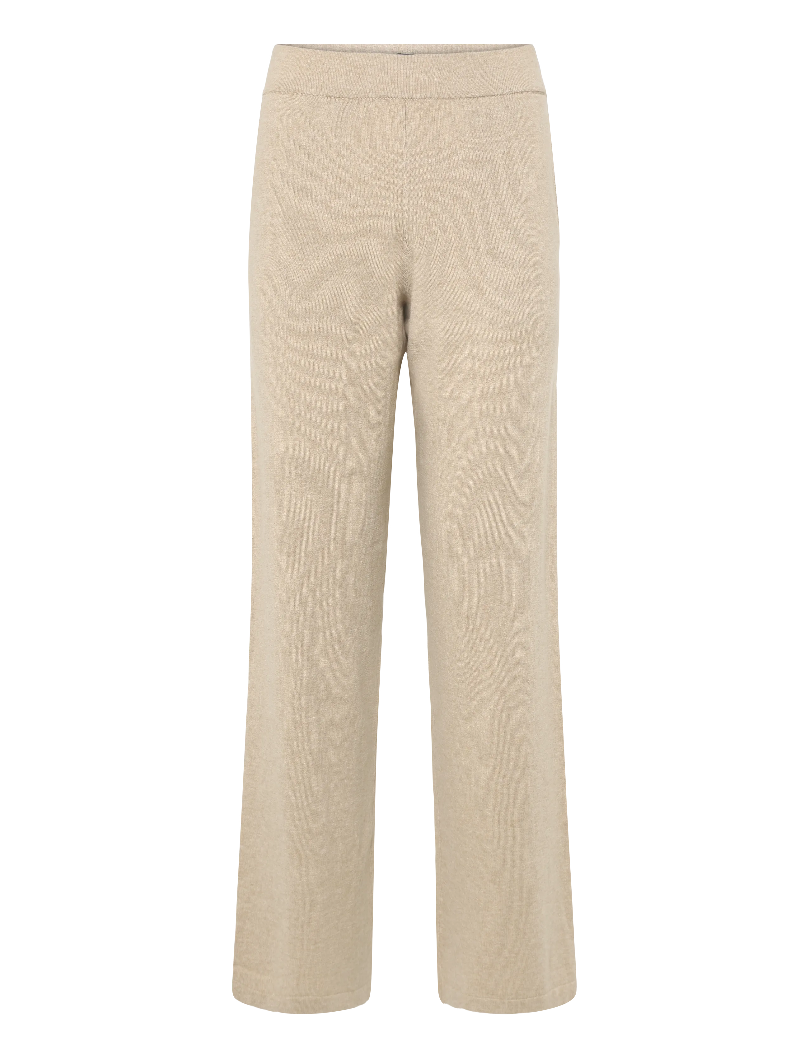Lexington Clothing Sloan Organic Cotton/Lyocell Knitted Pants - Sweatpants - LIGHT BEIGE MELANGE / beige