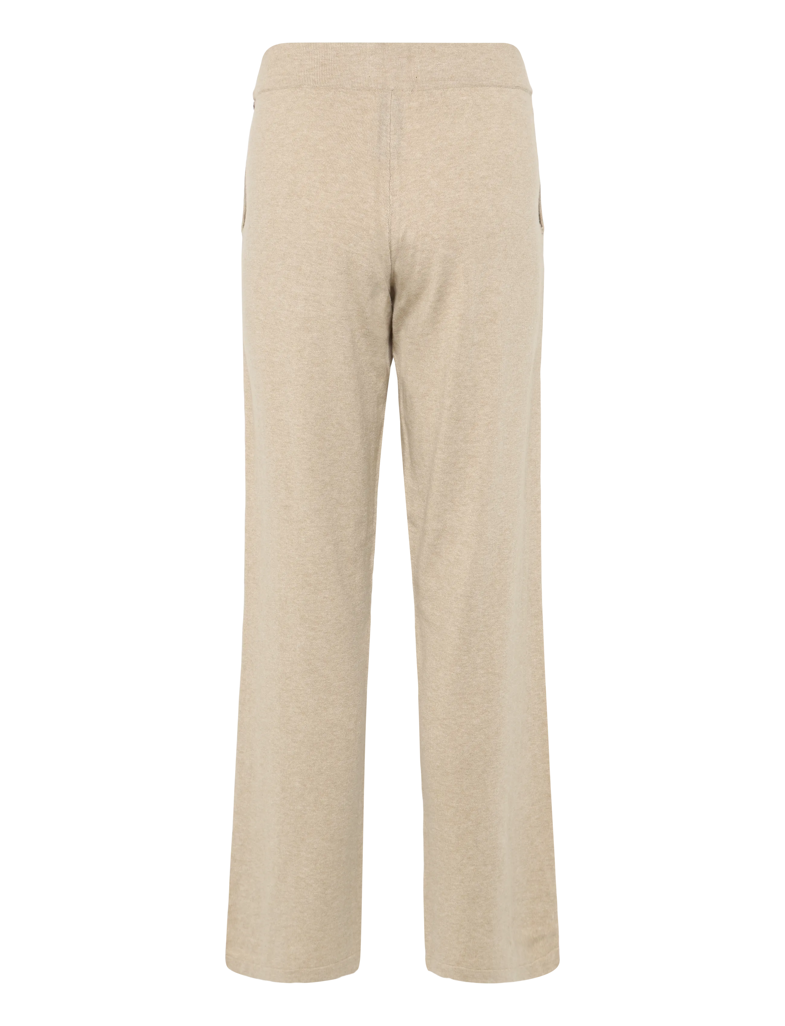 Lexington Clothing - Sloan Organic Cotton/Lyocell Knitted Pants - straight leg hosen - light beige melange - 2