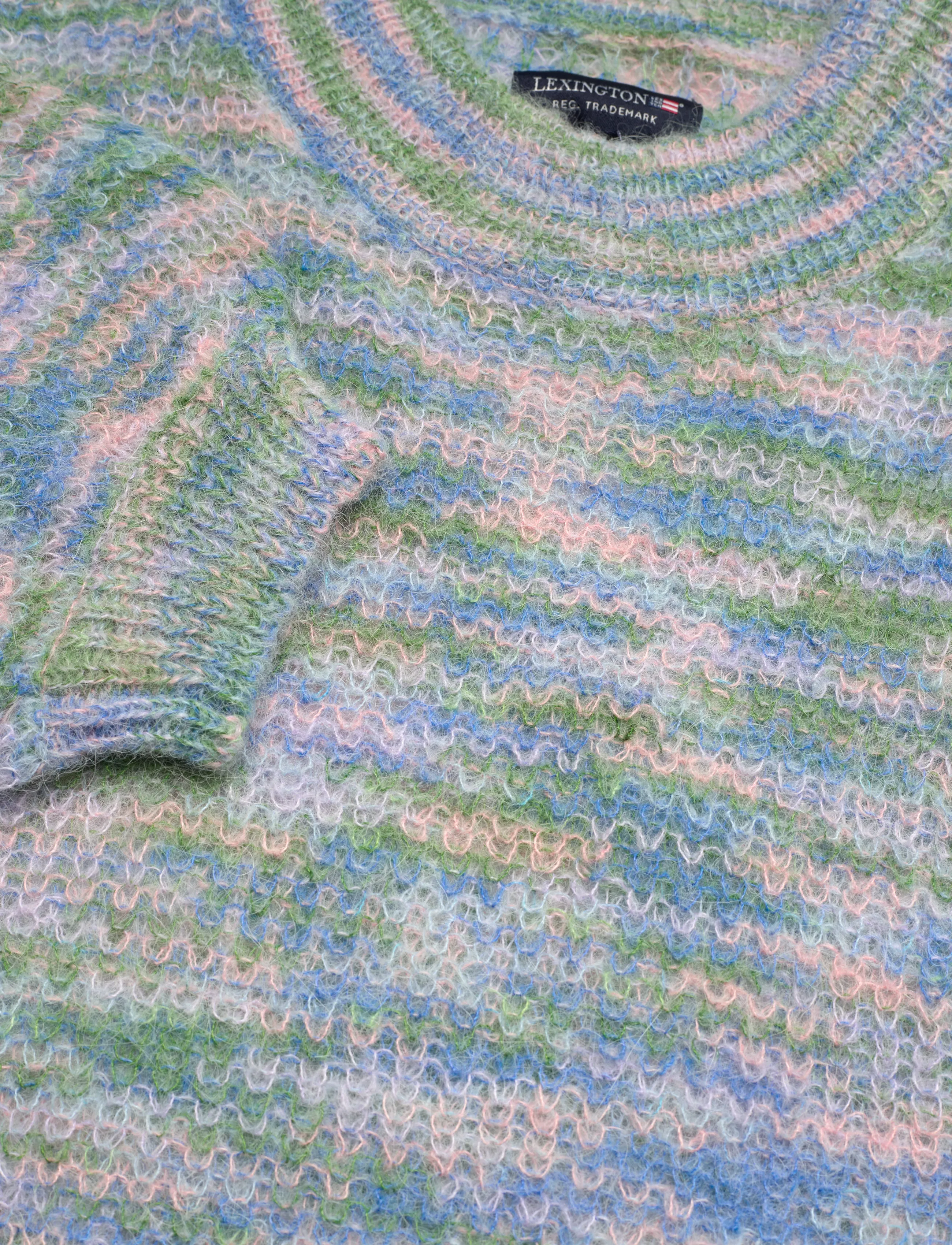 Lexington Clothing - Paris Multi Stripe Sweater - efterårstøj - multi stripe - 2