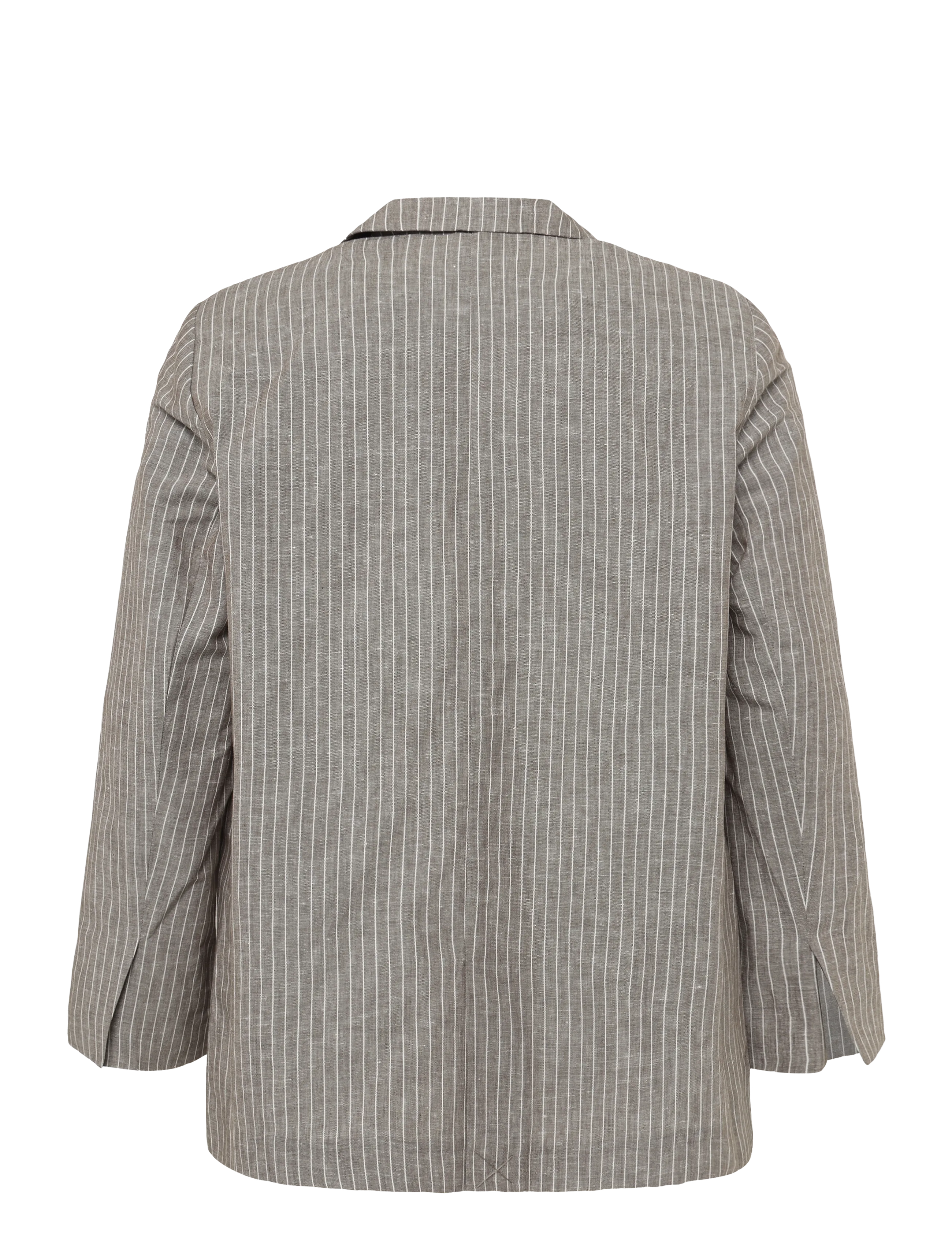 Lexington Clothing - Remi Linen Blend Blazer - festtøj til outletpriser - brown/white stripe - 2