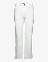 Lexington Clothing - Natalia High-Rise Straight-Leg Jeans - džinsa bikses ar taisnām starām - white - 0