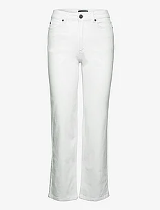Natalia High-Rise Straight-Leg Jeans, Lexington Clothing