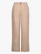 Cleo Linen Pants - BEIGE