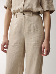 Lexington Clothing - Cleo Linen Pants - pellavahousut - beige - 4