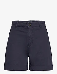 Lexington Clothing - Marissa Cotton Canvas Shorts - casual shorts - dark blue - 0
