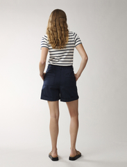 Lexington Clothing - Marissa Cotton Canvas Shorts - kasdienio stiliaus šortai - dark blue - 3
