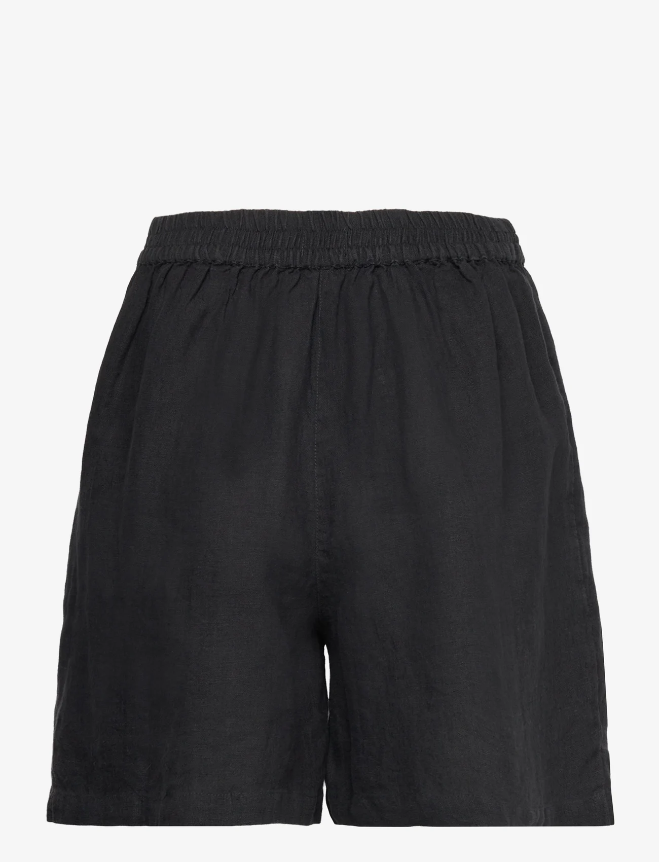 Lexington Clothing - Ruby Linen Shorts - casual shorts - dark blue - 1