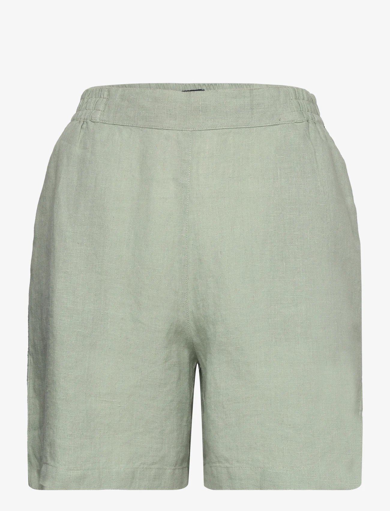 Lexington Clothing - Ruby Linen Shorts - casual shorts - light green - 0