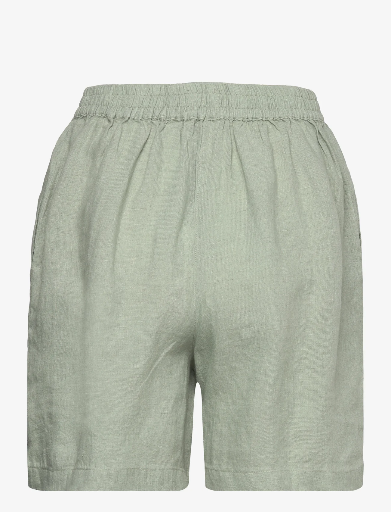 Lexington Clothing - Ruby Linen Shorts - lühikesed vabaajapüksid - light green - 1