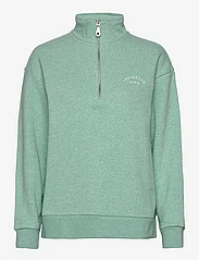 Lexington Clothing - Kelly Half Zip Sweatshirt - light green melange - 0