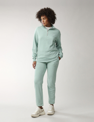 Lexington Clothing - Kelly Half Zip Sweatshirt - light green melange - 2