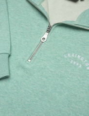 Lexington Clothing - Kelly Half Zip Sweatshirt - light green melange - 5