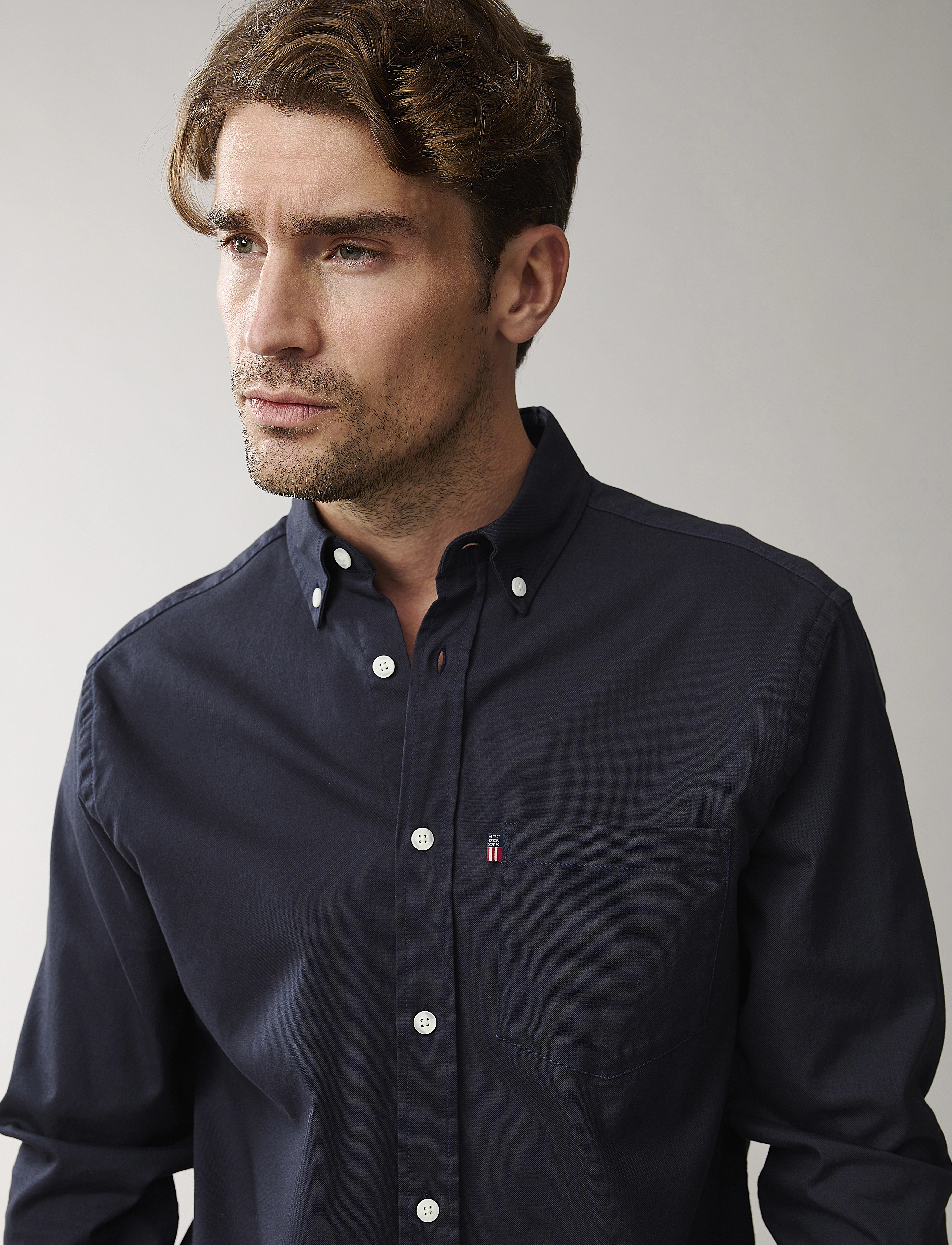 Lexington Clothing - Philip Oxford Shirt - dark blue - 4